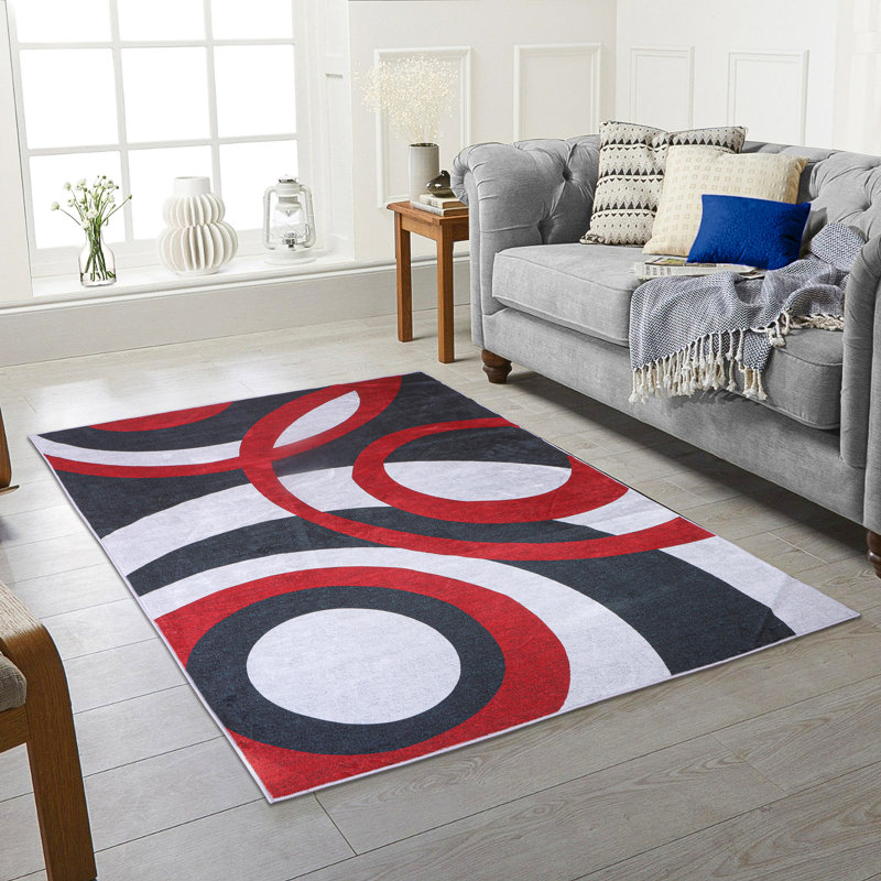 Briyonna Abstract Area Rug, Rectangle 200 x 290cm