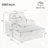 42.5"W Chaise Lounge Sofa Couch-1703519995