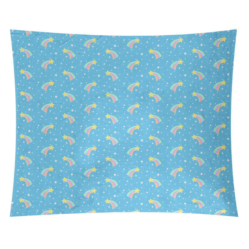 Tapisserie katelyn elizabeth stars stars Avicia, H 27,5 po x l 37,5 po, Intérieur, Bleu