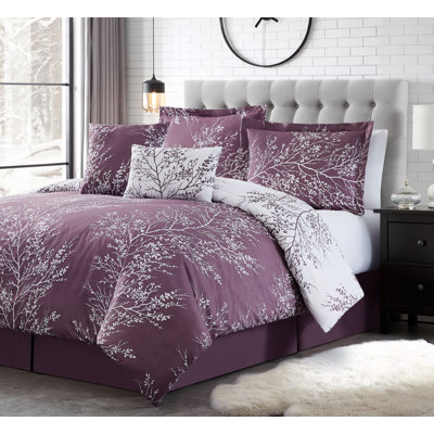 Foliage Reversible Comforter Set