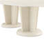 Rectangle Oak Extendable Double Pedestal Dining Table