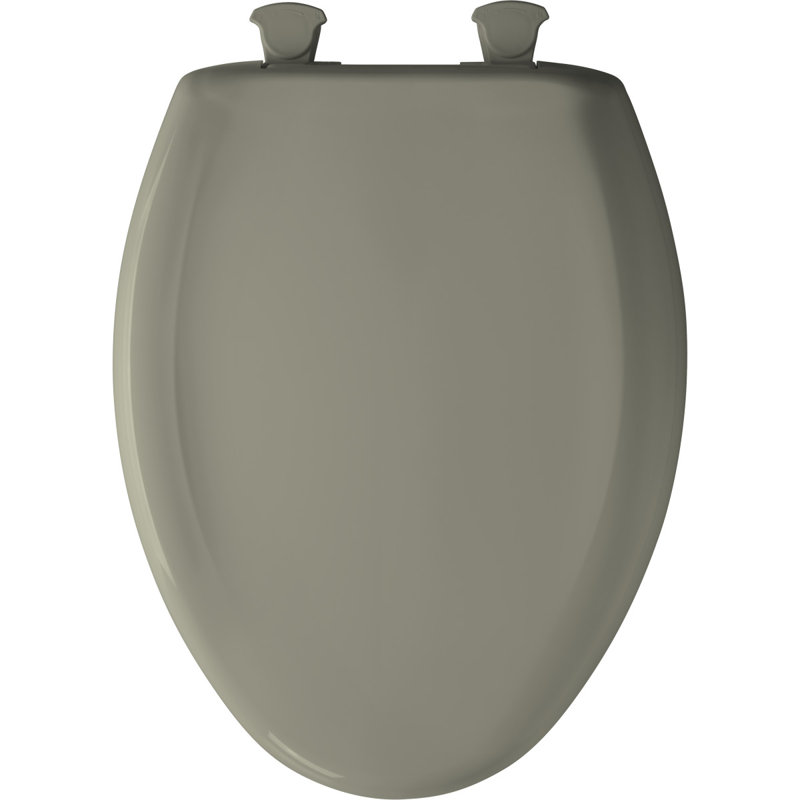 Elongated Toilet Seat and Lid, Tender Grey