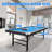 Billiards Table,Portable Pool Table, Includes Full Set Of Balls, 2 Cue Sticks, Chalk, And Felt Brush,Folding Pool Table,Simple Assembly Needed,Family Movement