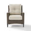 Chaise de terrasse avec coussin Almaguer Furniture