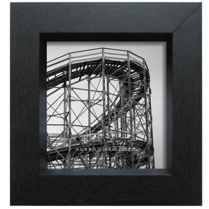 Black Wood Shadow Box Picture Frame