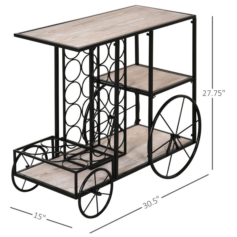 Mattos Metal Bar Cart