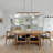 4 - Light Dimmable Led Chandelier