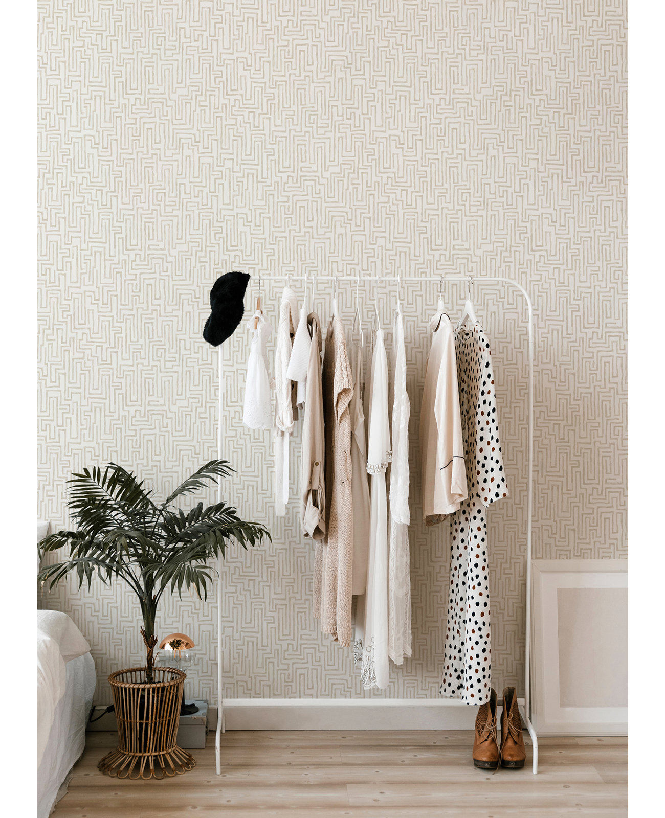 Delaney Wallpaper Roll, Beige