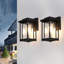 Applique murale d'extérieur en aluminium imperméable 12,2 po Boston-1079755345