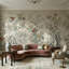 Papier peint floral, oiseaux, décoration murale traditionnelle amovible-1103778074-1103778072