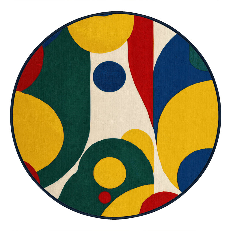 Radiant Shimmer Rug, Round 8'