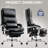 Big and Tall Office Chair with Foot Rest 600lbs, Heavy Duty Executive Office Chair for Heavy People,Comfortable High Back Leather Desk Chair with Thickened Seat Cushions and Backrests-1830047063