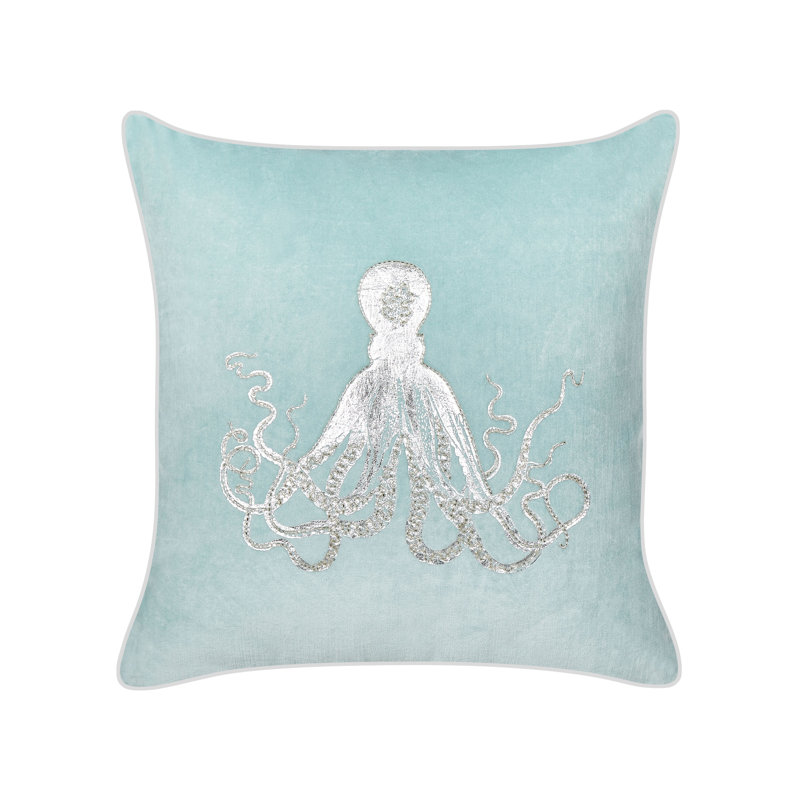 Catana Animal Print Square Cushion, Blue