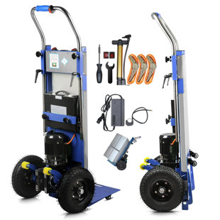 Chariots d'escaliers robustes capacité 900lbs 1250W (vert)