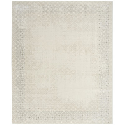 Abstract Machine Made Area Rug
