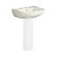 Southhampton Vitreous China U-Shaped Pedestal Bathroom Sink with Overflow-2104426639-2132280276-2132280279