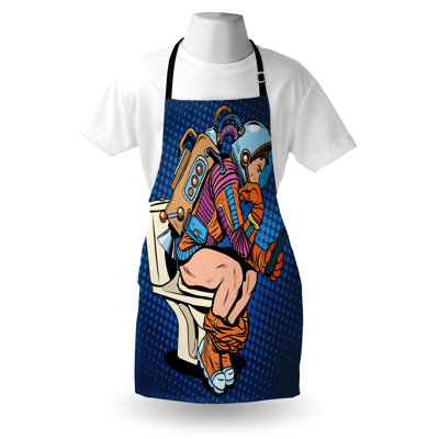 No Pattern Bib Apron