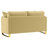 Camel Upholstered Loveseat