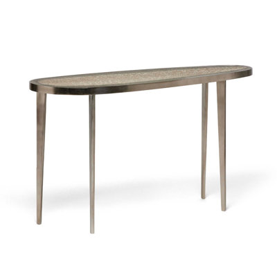 Jan 54'' W Glass Console Table