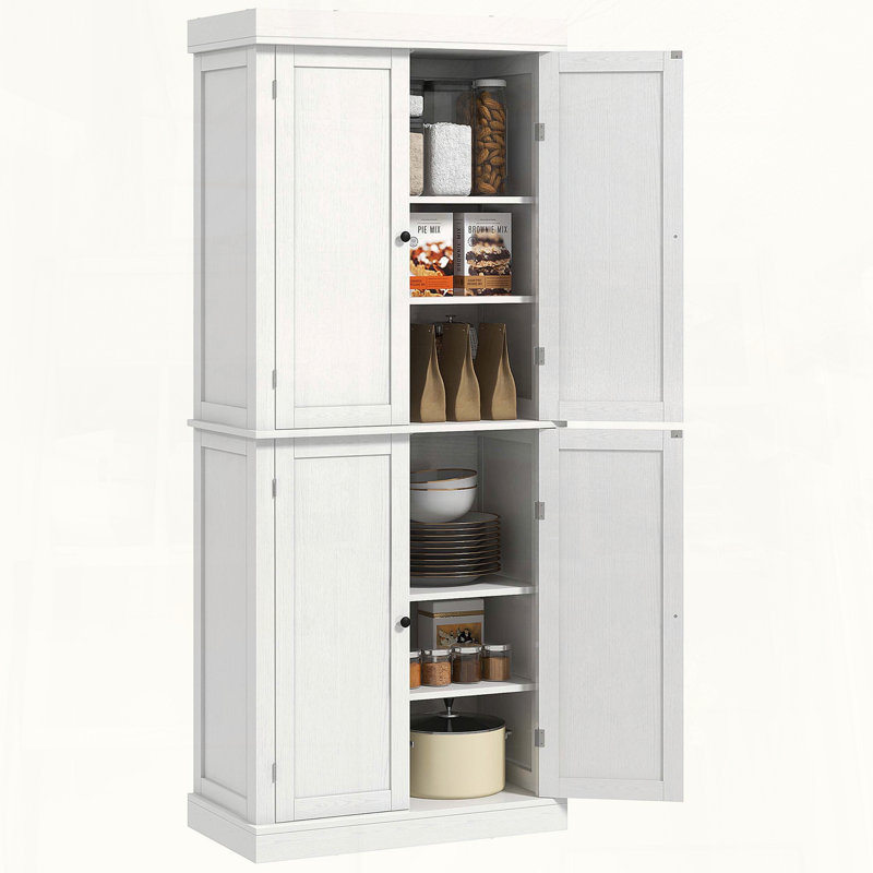 Grand garde-manger autoportant avec tablettes réglables