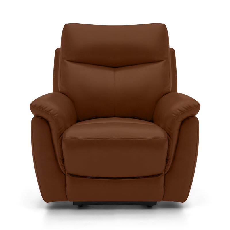 Holland Power Recliner Chair, Saddle