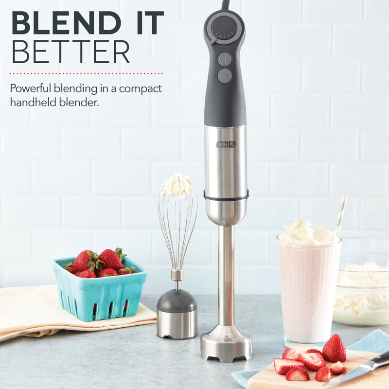 Dash Chef Series Hand Blender, Black