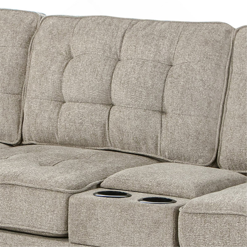 Comfortable Sectional Sofa With Versatile Seating And Hidden Storage