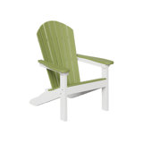 Berlin Gardens Kids Regular Top With White Base Comfo Back Adirondack Chair