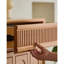Armoire de rangement pour chaussures simple et rétro