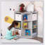 Armoire de coin pour enfants avec rangement pour jouets-2139837075