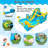 ECLIFE 18.9' x 12.6' Bounce House with Splash Pool and Air Blower