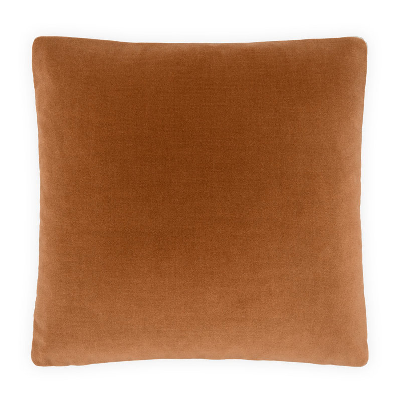 Deveraux Box Throw Pillow, Pumpkin