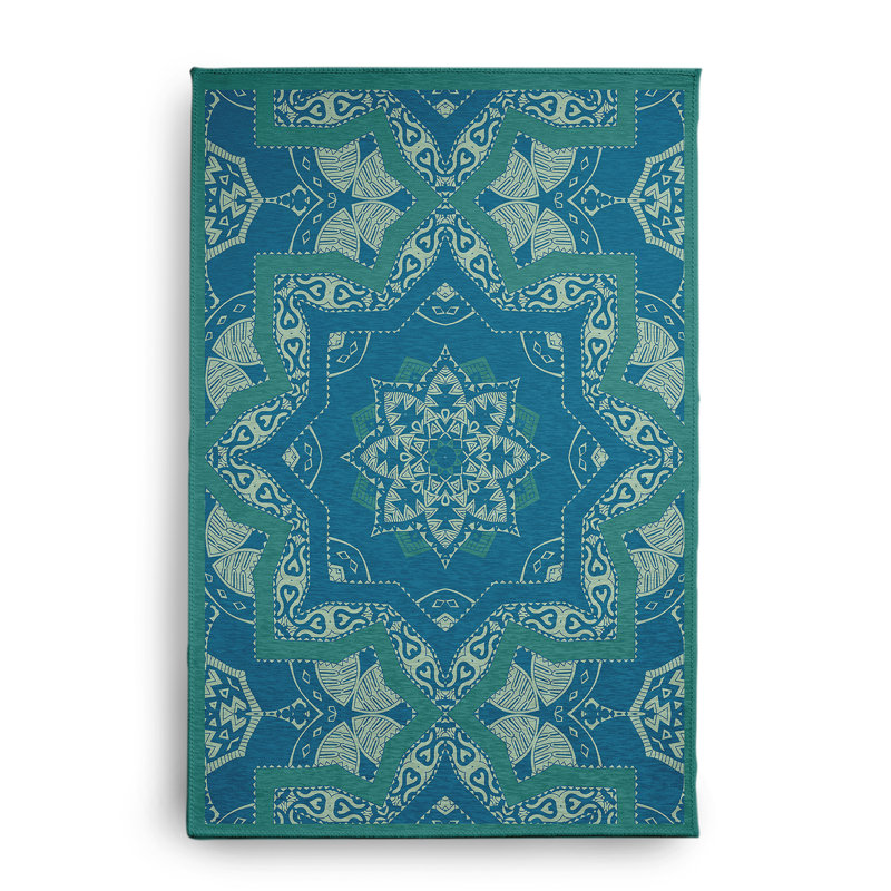 Chenille Indoor / Outdoor Rug, Rectangle 2' x 3'