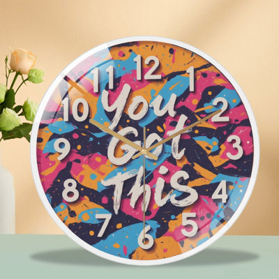 Horloge murale Motivational You Got This
