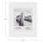 White Wood Wall Frame 11"X14" - Premium Quality - Rectangular Wall Mount - Classic Design For 8"X10" Photos - Ready-To-Hang - Enhance Your Home Or Office Décor With This Elegant Frame