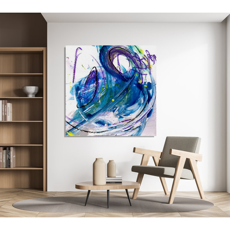 Kyanite - Artist Enhanced Canvas Print, Unframed, 36" H x 36" W x 1.5" D