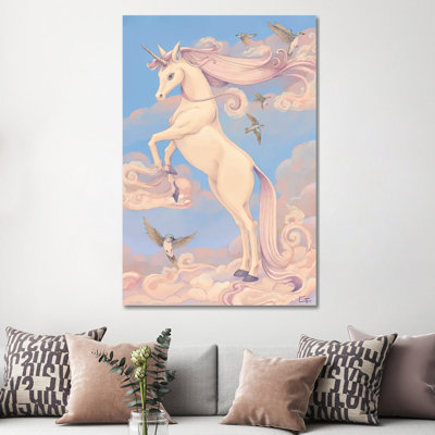 Unicorn - Wrapped Canvas Painting
