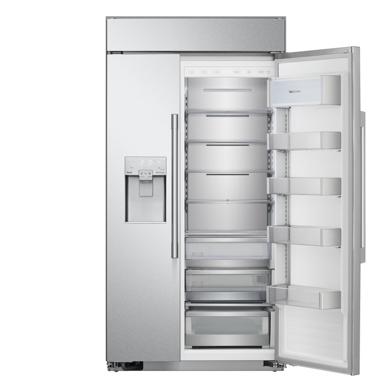 42-Inch Built-In Side-By-Side Refrigerator