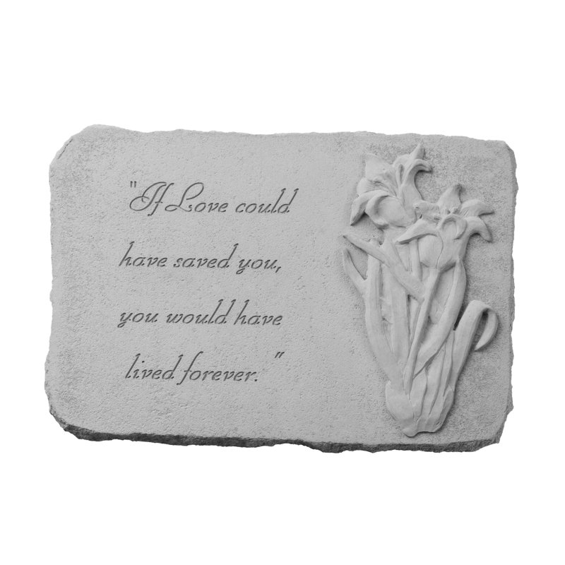 Concrete Memorial Plaque/Stone