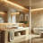 Gold Glass Bathroom Accessories Set