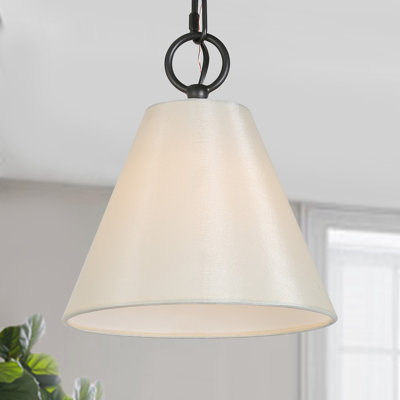 Luminaire suspendu conique à 1 lumière Jeilyn
