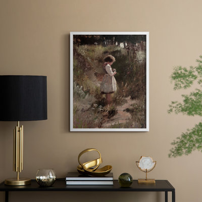 «Vintage Animal Print XXVII», reproduction encadrée - bois massif
