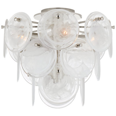 AERIN Loire Medium Tiered Flush Mount
