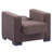 Legacy Fabric Upholstered 31" Armchair Sleeper with Storage – Firm Support Seating for Small Spaces-1970911676