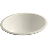 Caxton Ceramic Oval Undermount Bathroom Sink