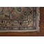 Tapis beige en laine noué à la main de conception unique 1980 S 8 pi 0 po x 11 pi 4 po Lezma