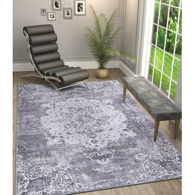 Tapis oriental gris Koressa