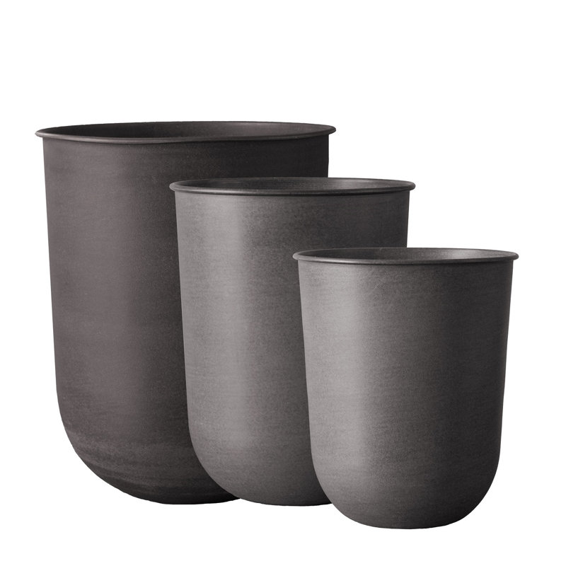 OUT 4 - Set Table Vase, Brown, 3, 19.68" H x 15.7" W x 15.7" D