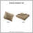 King 3 Piece Luxurious Oversized Quilt Set-119417293-119417292