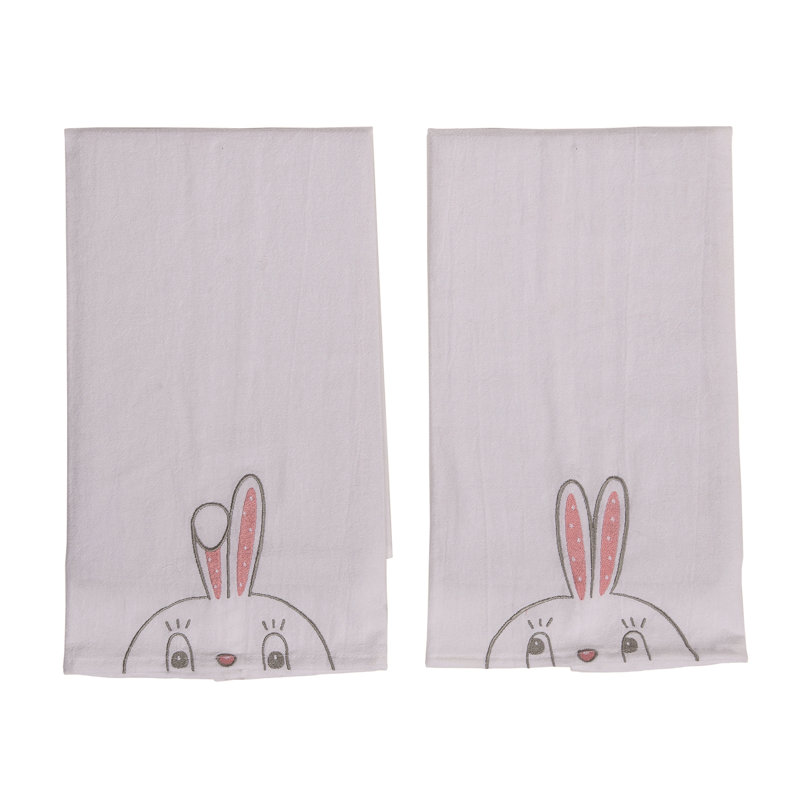 Embroidered Tea Towel Kitchen Towel